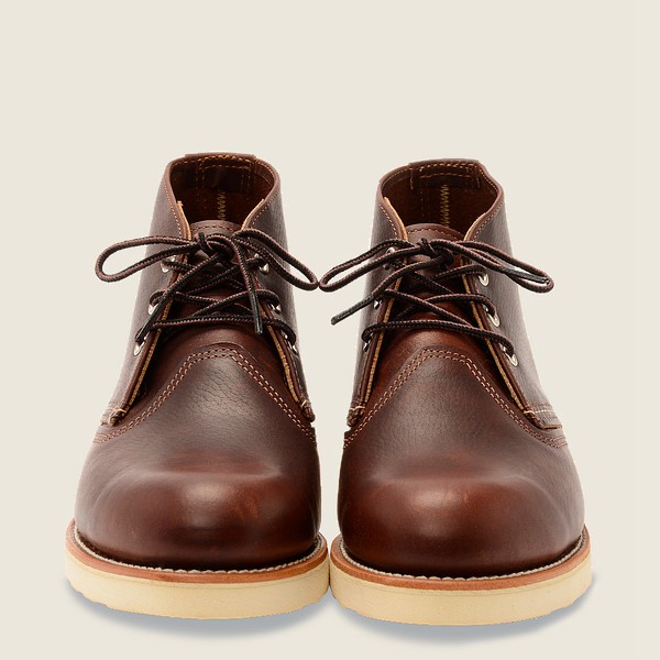 Heritage Sko Herre - Red Wing Work - Chukka Oil-Slick Læder - Brune - WSMPDA-130